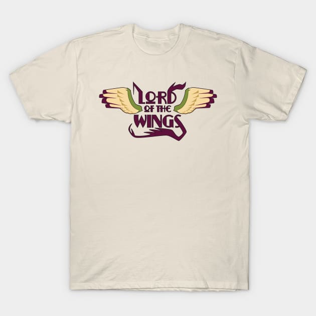 Lord of the Wings - GBC Shiny T-Shirt by TheBrigeedaRocks